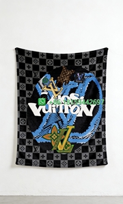 Louis Vuitton Throw Blankets